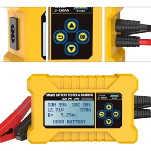 Probador De Batería Con Cargador Autool Bt380 Automotriz 12v