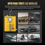 Autool SDT203: Detector de Fugas de Humo Automotriz - Imagen 3