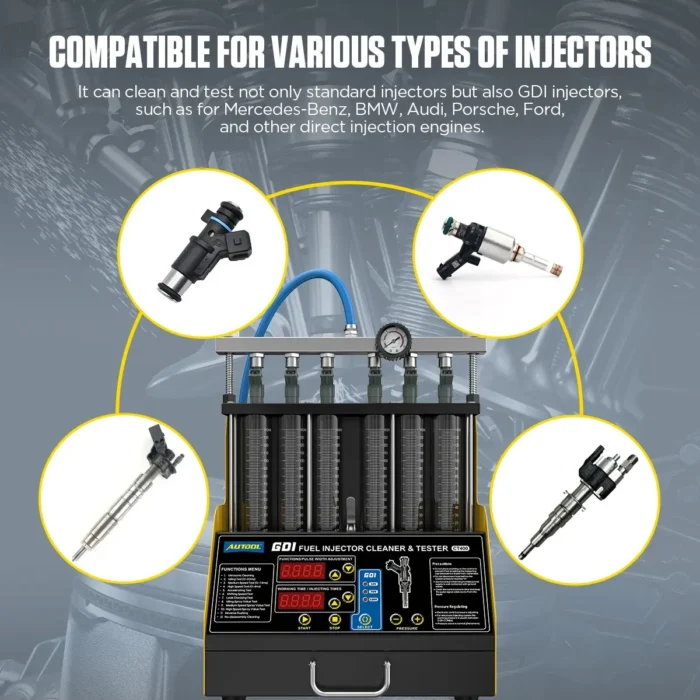 Autool CT400 Banco de Prueba Inyectores GDI