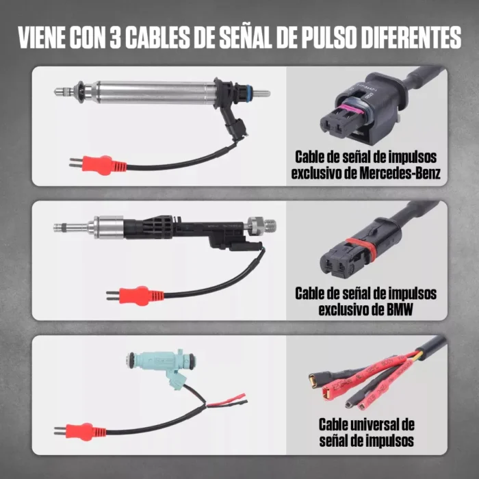 Banco de prueba y limpieza ultrasónica de inyectores GDI Autool CT500