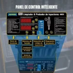 Autool CT400 Banco de Prueba Inyectores gdi panel