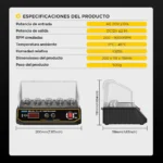 Probador de Bujías Automotriz AUTOOL SPT360 - 5 Agujeros (12V) - Imagen 3