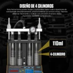 Maquina de Inyectores Autool 4 Cilindros con Tina de Ultrasonido - Imagen 4
