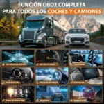 Escáner automotriz Ancel V5 HD diagnóstico camiones y maquinaria pesada