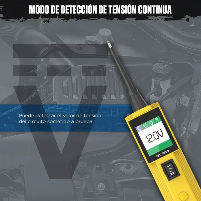 Punta Lógica Automotriz AUTOOL BT260 - Imagen 6