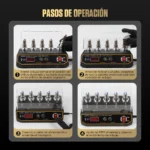 Probador de Bujías Automotriz AUTOOL SPT360 - 5 Agujeros (12V) - Imagen 8