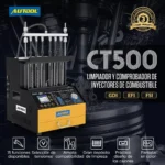 Banco de prueba y limpieza ultrasónica de inyectores GDI Autool CT500