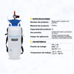 Dispensador/Extractor Neumático de Fluidos de 8 Litros - Imagen 4