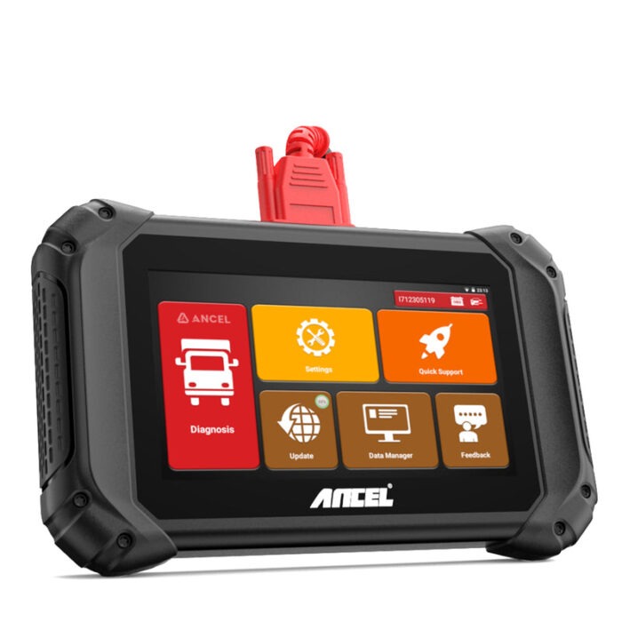 Escáner automotriz Ancel V5 HD diagnóstico camiones y maquinaria pesada
