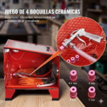 Cabina de Sandblast Profesional 90L para Limpieza de Piezas - Imagen 4