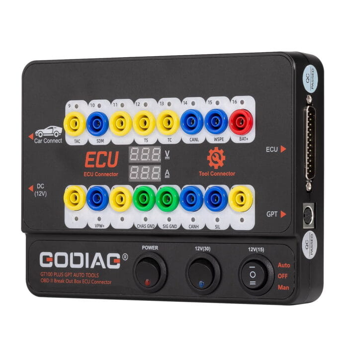 Godiag GT100+ Breakout Box OBD2 y Probador de ECU en Banco - Imagen 2