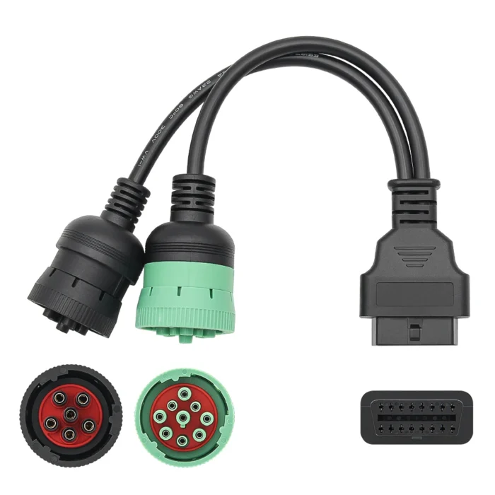 Cable adaptador 9 y 6 pin cummins