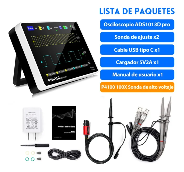 FNIRSI_1013D osciloscopio