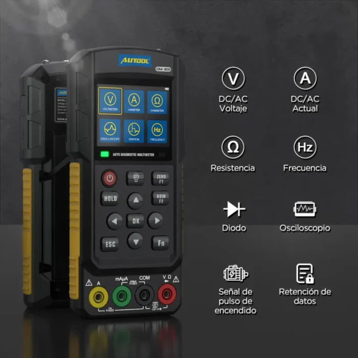 AUTOOL DM301 funciones