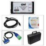 Kit completo del escáner CNH EST DPA5 380002884 para diagnóstico de tractores y maquinaria Case y New Holland.