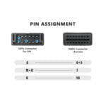 Cable Adaptador GM/Daewoo 12 Pines a OBD2 16 Pines - Imagen 3