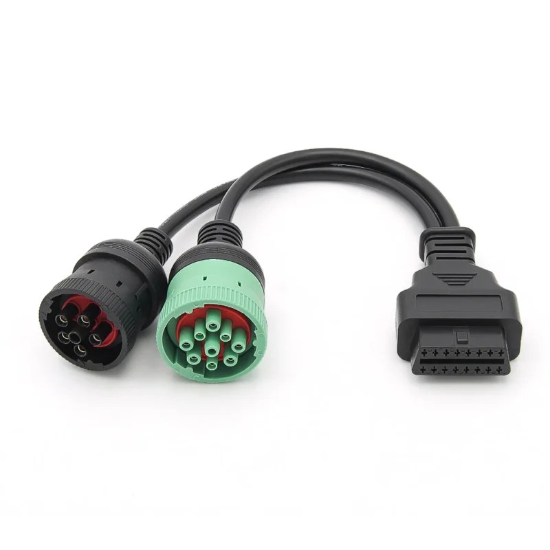 Cable dual 9 y 6 pin diesel