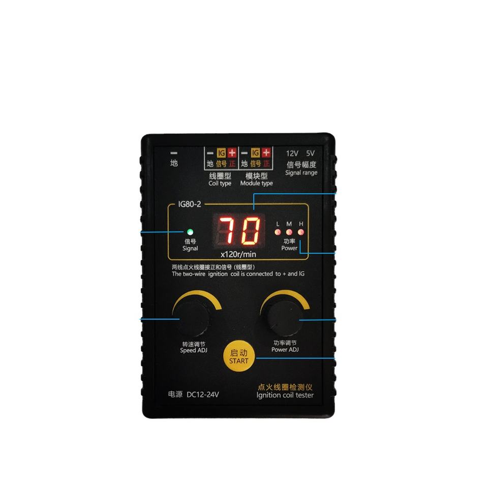 Probador de bobinas IG80-2 Probador IG80-2-Tester de Bobinas