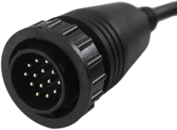 Cable Adaptador Volvo / Mack 14 Pines a OBD2 Diagnóstico HD - Imagen 2