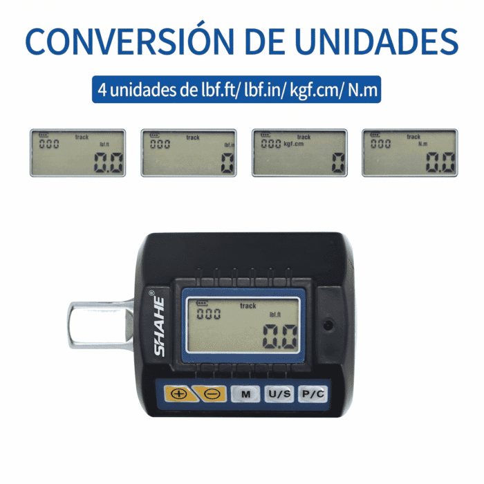 Adaptador Torquímetro Digital SHAHE ANC con Pantalla - Imagen 3