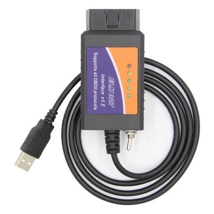 Escáner Automotriz ELM327 USB V1.5 con Switch MS-CAN/HS-CAN