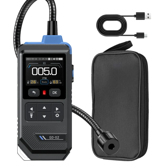 Detector de Fugas de Gas Combustible FNIRSI GD-02 con Pantalla a Color - Imagen 2