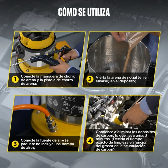 como usar descarbonizadora autool