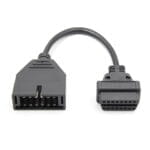 Cable Adaptador GM/Daewoo 12 Pines a OBD2 16 Pines
