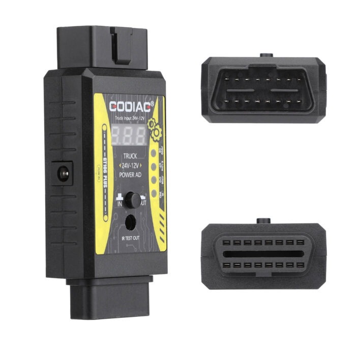 Adaptador Convertidor OBD2 Godiag GT106 Plus de 24V a 12V para Camiones - Imagen 3