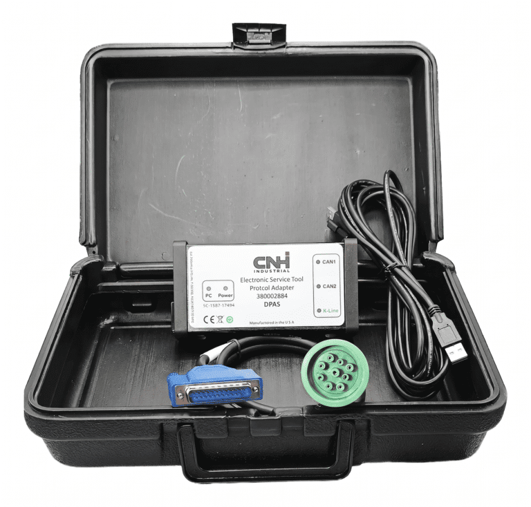 Kit completo del escáner CNH EST DPA5 380002884 para diagnóstico de tractores y maquinaria Case venezuela
