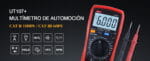 Multímetro Automotriz Digital UNI-T UT107+ True RMS - Imagen 4