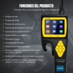 Probador de Circuitos Automotriz AUTOOL BT280 Osciloscopio - Imagen 7