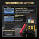 Probador baterías digital autool bt360