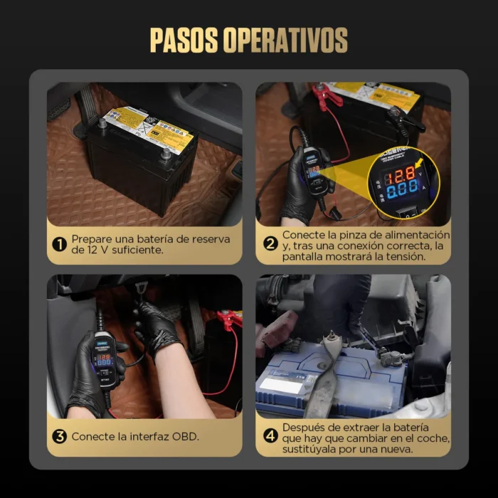 Cable Salvamemorias OBD2 AUTOOL BT30 - Imagen 7
