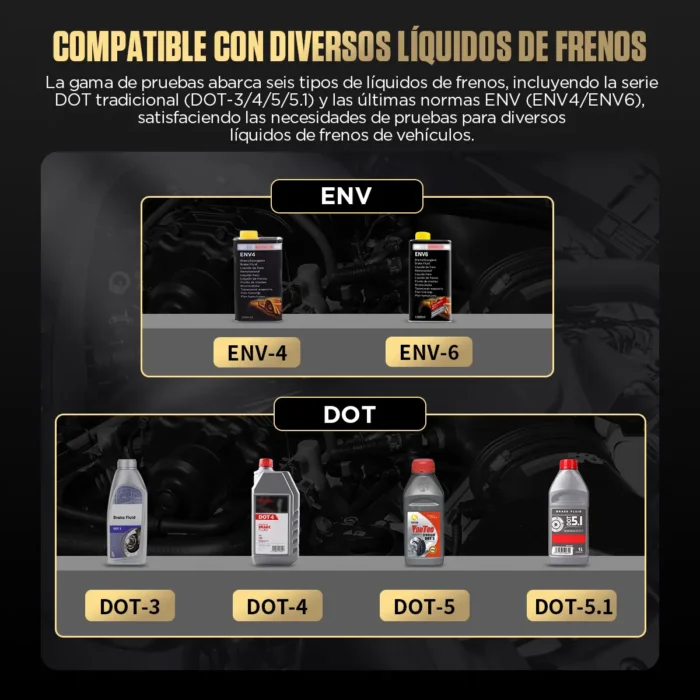 Probador de Liga de Freno AUTOOL AS501 - Imagen 4