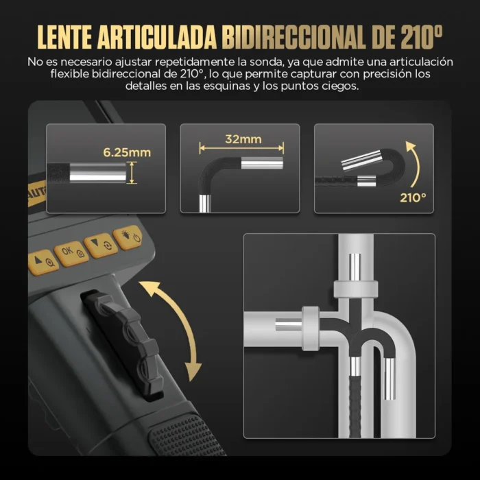 Endoscopio Articulado AUTOOL SVB208 - Imagen 7