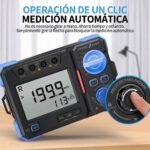 FNIRSI MRT-1050: Comprobador de Aislamiento Profesional - Imagen 5