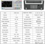 Osciloscopio Digital FNIRSI 1014D 100MHz 2 Canales + Generador de Señales - Imagen 3